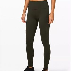 Lululemon fast and free reflective high rise tight 31”